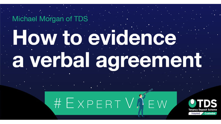 How to evidence a verbal agreement