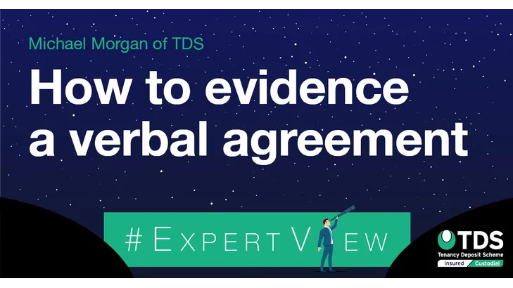 How to evidence a verbal agreement