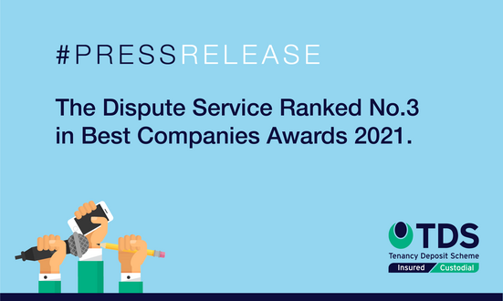 #PressRelease: The Dispute Service Ranked No.3 in Best Companies Awards 2021