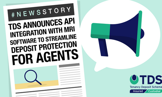 #NewsStory: TDS announces API integration with MRI Software to streamline deposit protection for agents