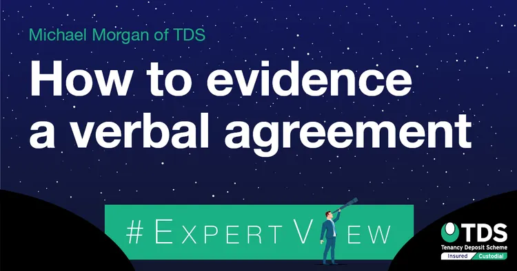 How to evidence a verbal agreement