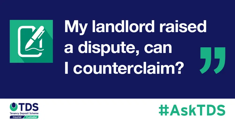 My landlord raised a dispute, can I counterclaim?