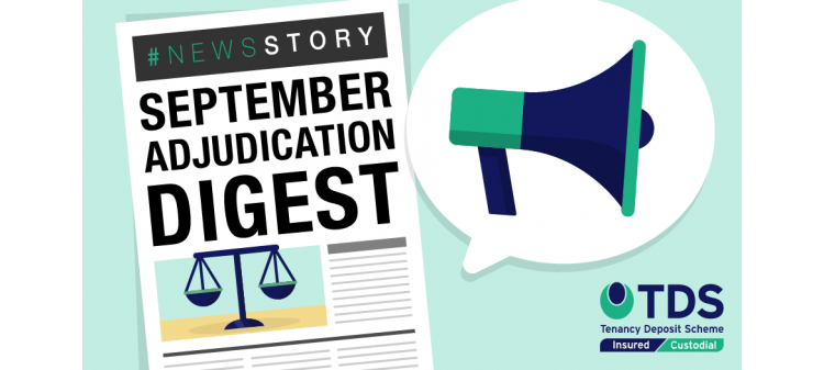 Image saying: September Adjudication Digest
