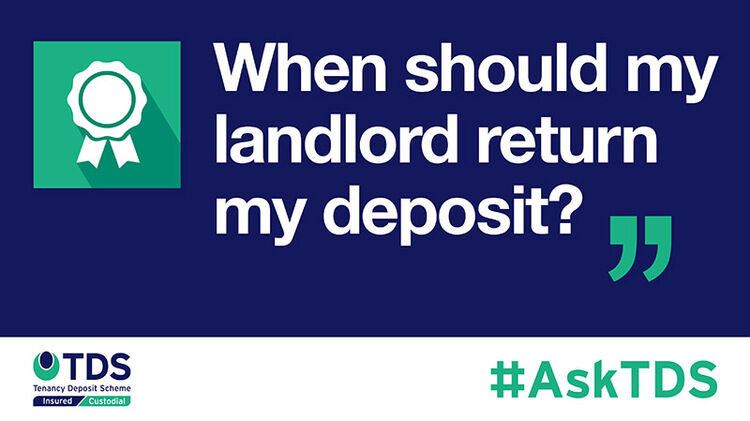 Image of #AskTDS: When should my landlord return my deposit