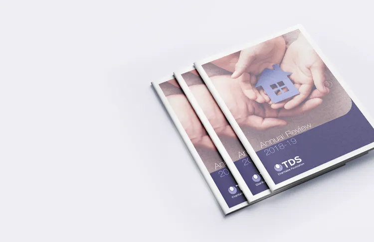 TDS Charitable Foundation Annual Review Cover 2018-19