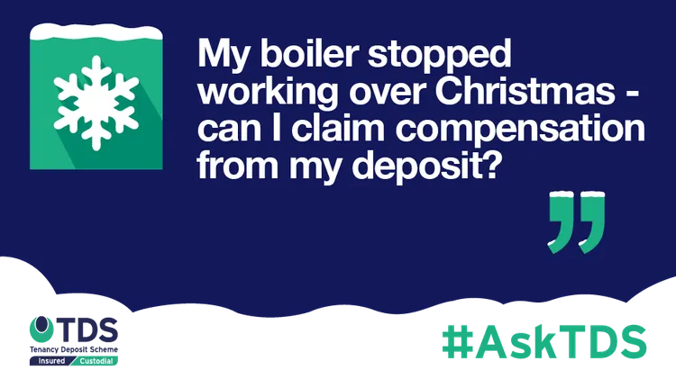 AskTDS blog graphic - My boiler stopped working, can I claim compensation?