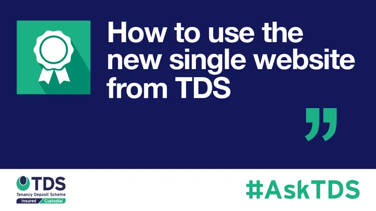 AskTDS blog graphic - How to use the new single site from TDS