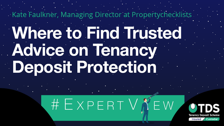 ExpertView Graphic: Where you can find trusted advice on tenancy deposit protection.