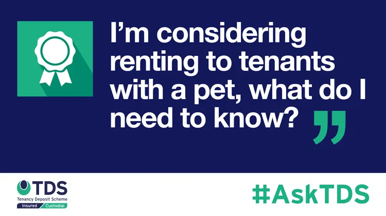 #AskTDS: I’m considering renting to tenants with a pet, what do I need to know?