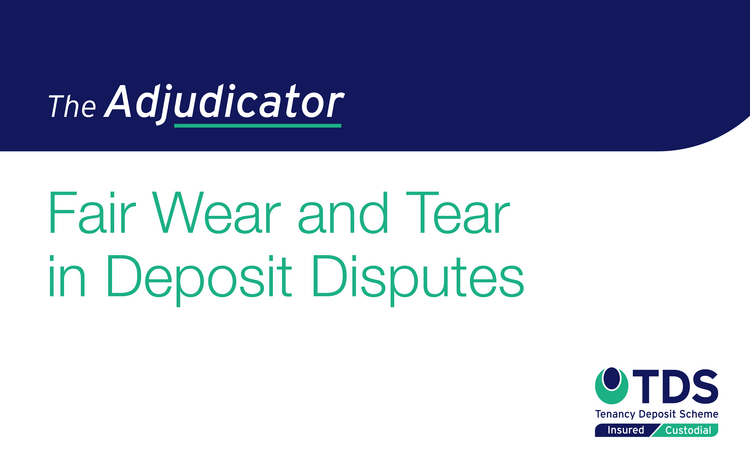 The Adjudicator: Fair Wear and Tear in Deposit Disputes