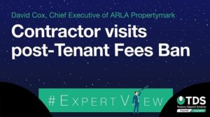 Image saying "Contract visits post-Tenant Fees Ban"