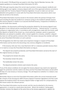 Image for ‘Guidance on issuing Prescribed Information for ASTs'