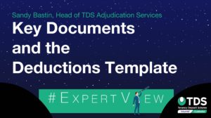 ExpertView blog image - Key documents and the deductions template